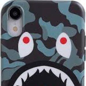 Shark face iphone xr case for boys-girls